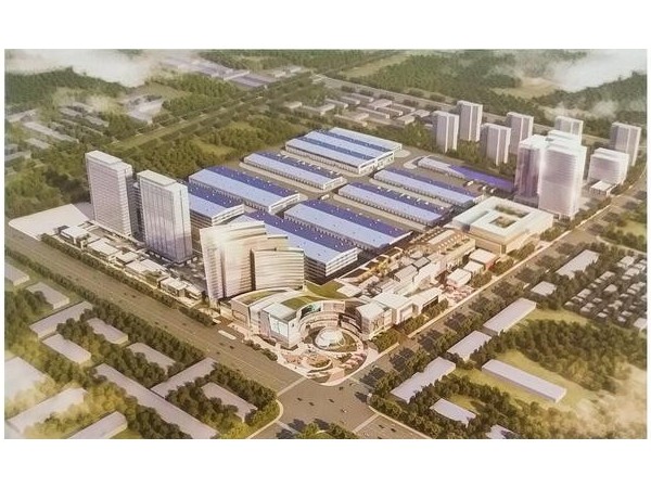 正定深港物流園項目修建與我司達成建筑管道供需戰略合作